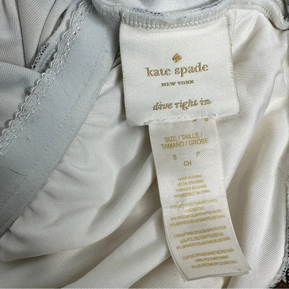 Kate Spade One Piece Striped Swimsuit Size Small - Picture 5 of 5
